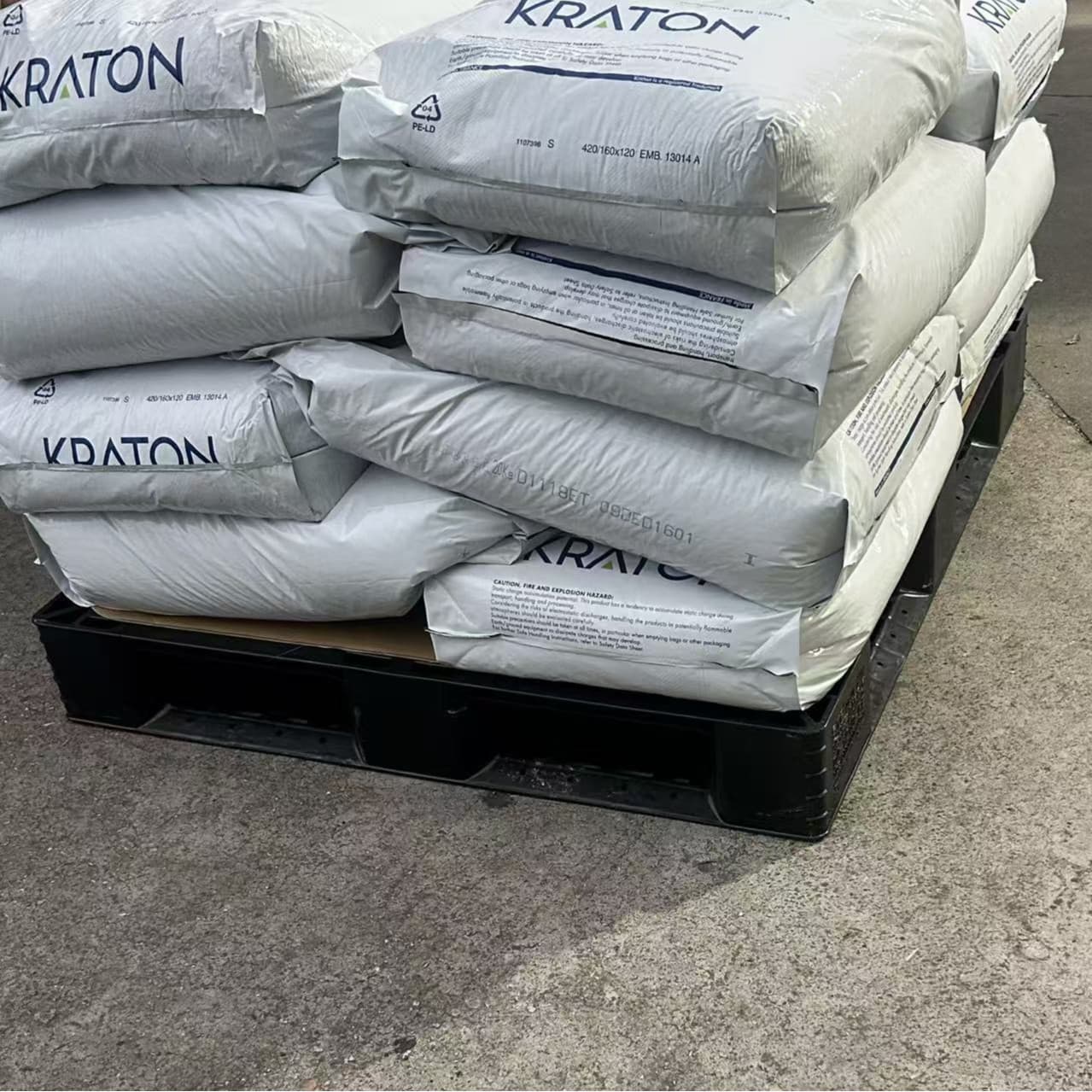 In Stock: SBS Kraton D1155 E Antioxidant Compound for Asphalt Modification, Sealants