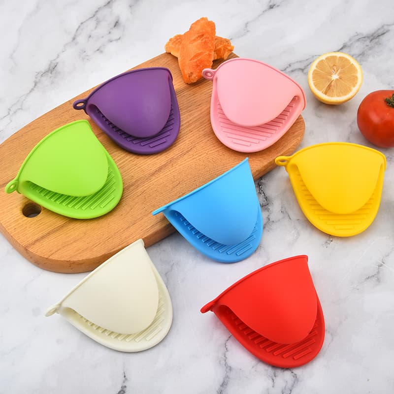 Heat Resistant Silicone Shark Hand Clamp Bowl Plate Clamp Baking Oven Microwave Anti-Scalding Kitchen Silicone Gloves