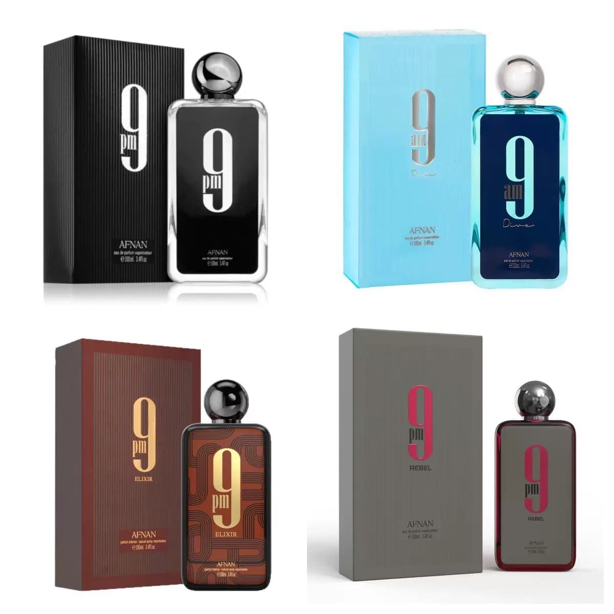 Armaf 9PM Rebel Fragrance / 9AM Dive Fragrance Men's Export Cross-border Cosmetics Perfume Middle East Cross-border