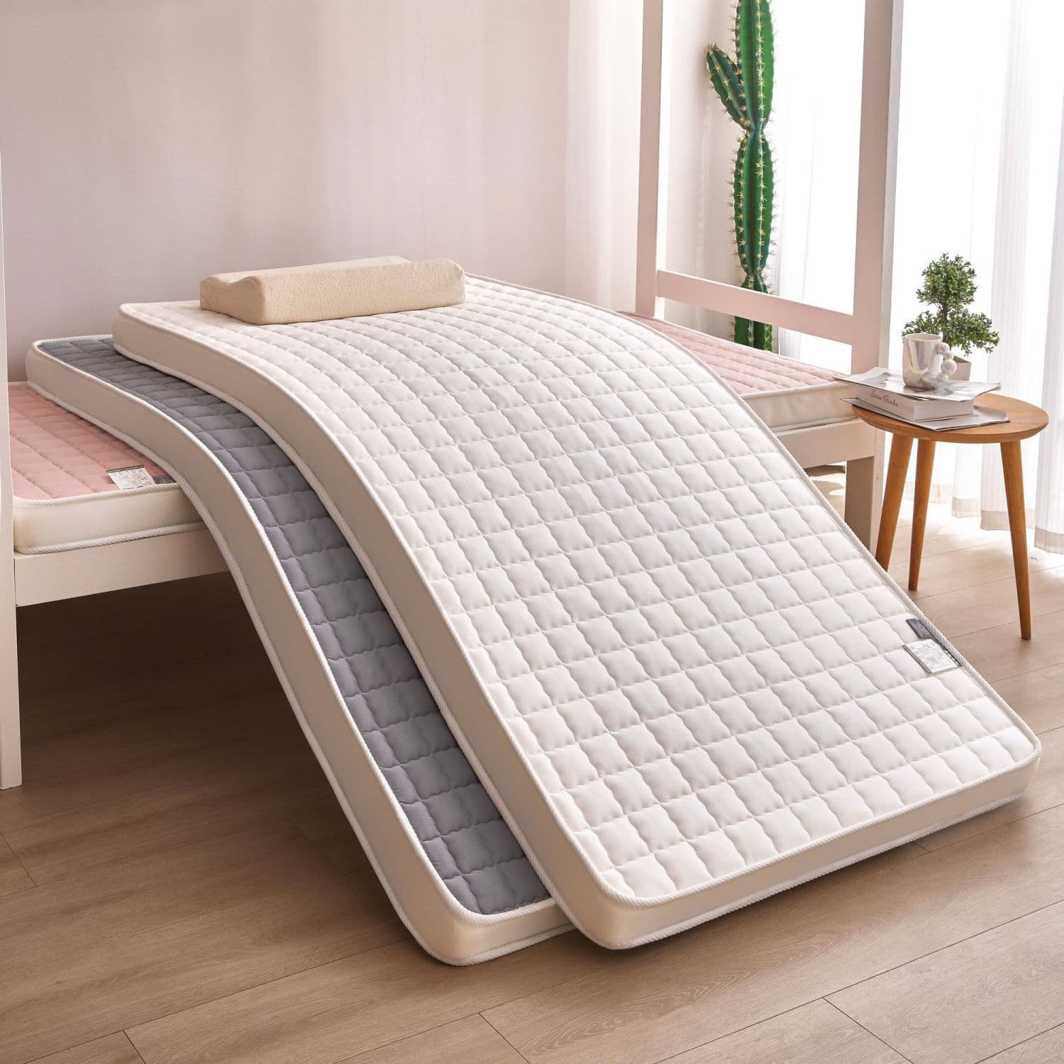 Home Soft Pad Custom Sponge Mattress Single Student Dorm Mattress Underlay Bedding Hot Selling Cross-Border Single Item Hot Sale