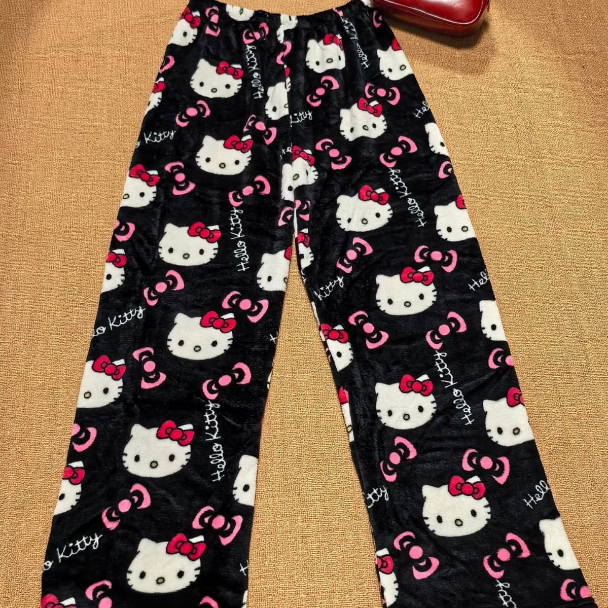 European and American Plus Size Hello Kitty Cute Cartoon Home Casual Pajama Pants Exclusively for Cross-Border Sales