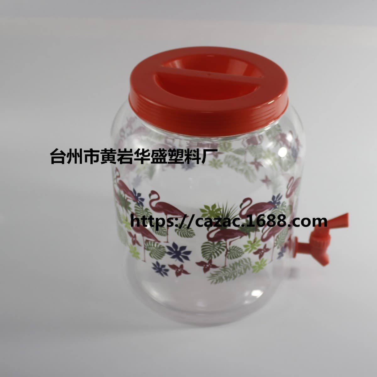 Factory Direct 8L Plastic Cold Water Jug PET Juice Pitcher with Faucet Beer Barrel Hot Selling Style