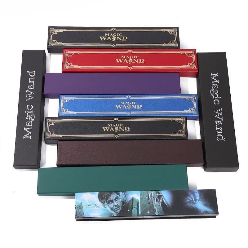 Factory direct sales Harry Potter wand exquisite hot stamping ribbon packaging box magic wand wand spot carton wholesale