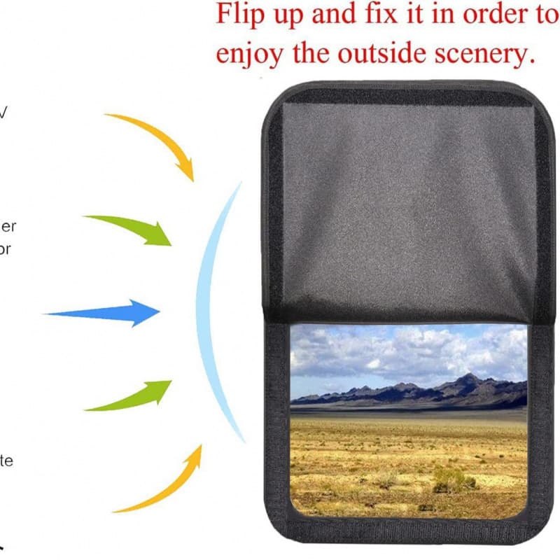 New Cross-Border Sun Shade, Amazon Summer Bestseller, RV Door and Window Sun Cover, Camping Privacy Cover