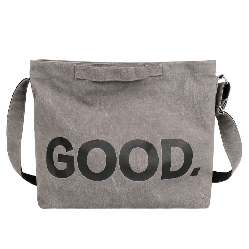 2025 New Women's Bags Men's Crossbody Bag Large Capacity Canvas Bag School Bag for Female Students Korean Style Trend