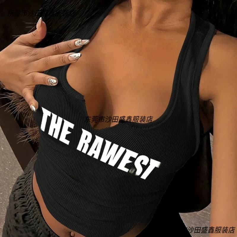 Cross-border SHEIN baddie style cropped long-sleeve top summer irregular hem slim fit T-shirt wholesale