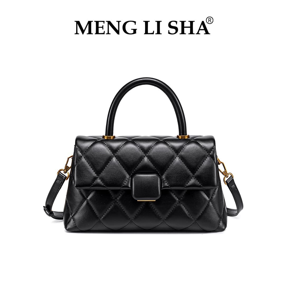 Cross-border New Small Fragrance Style Fashion Flap Handbag Commuter Trendy Versatile Large Capacity Shoulder Crossbody Kelly Bag