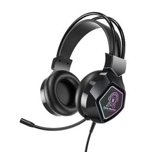 Over-ear Gaming Headset for Internet Cafes and Desktop PCs, Heavy Bass, Wired Inline Control, Foreign Trade Gift, Study Headphones Wholesale