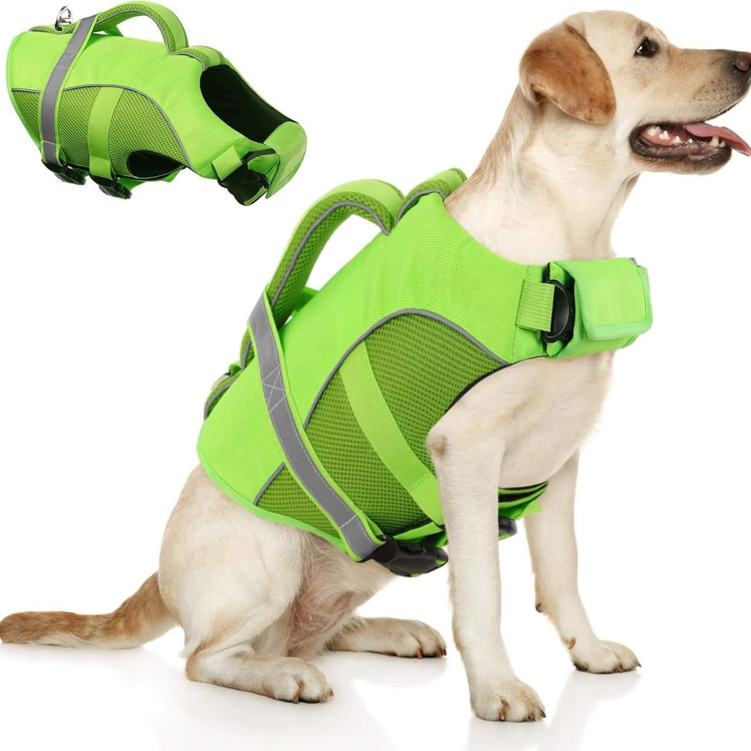 Cross-border Hot Sale Summer Pet Life Jackets Pet Supplies Outdoor Dog Life Jackets Outdoor Training Life Jackets