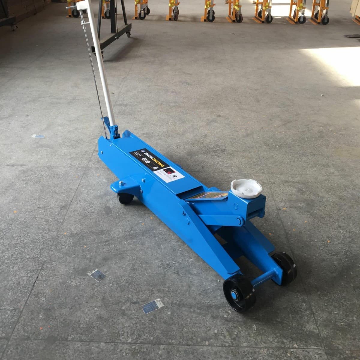 Horizontal hydraulic jack large jack special for auto repair 3T5T10T15T20T long lying top large tonnage