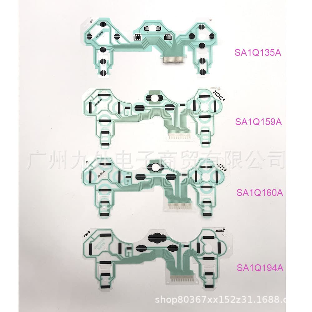 Conductive film for PS3 vibration controller PS3 SA1Q160A 194A/135A/159A function button ribbon cable