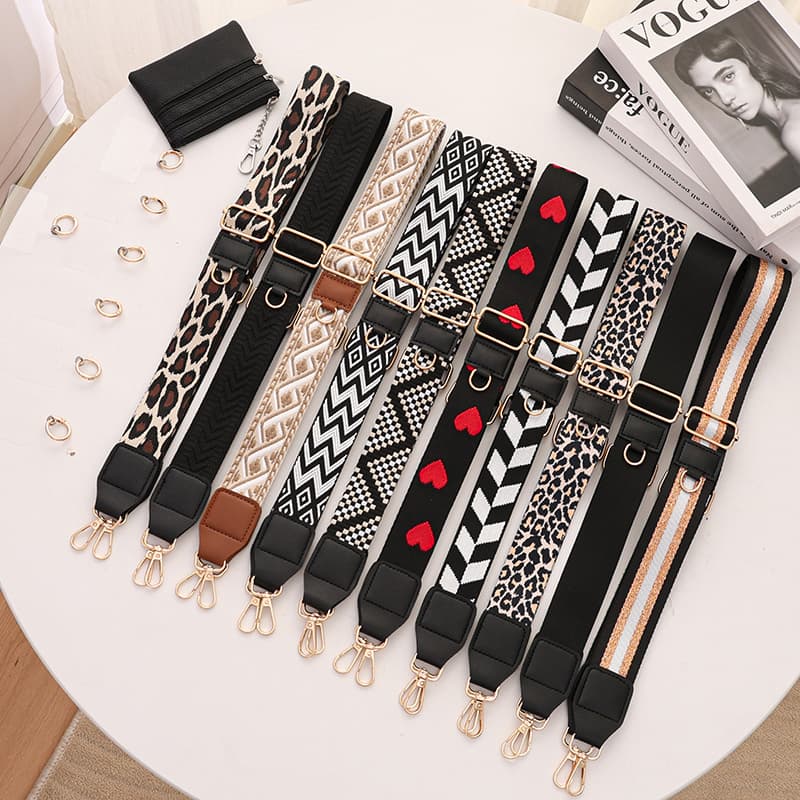 New Cross-Body Phone Bag Wide Shoulder Strap Crossbody Strap Women's Bag Replacement Strap Single Shoulder Bag Strap with Small Bag