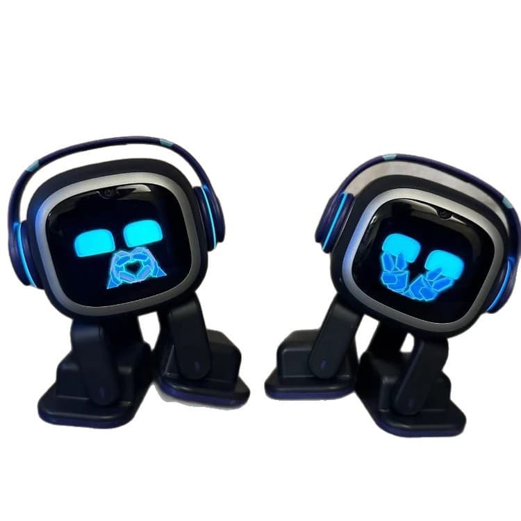 New Emo Robot Smart Emotional Interactive Voice AI Desktop Toy Children's Companion Pet