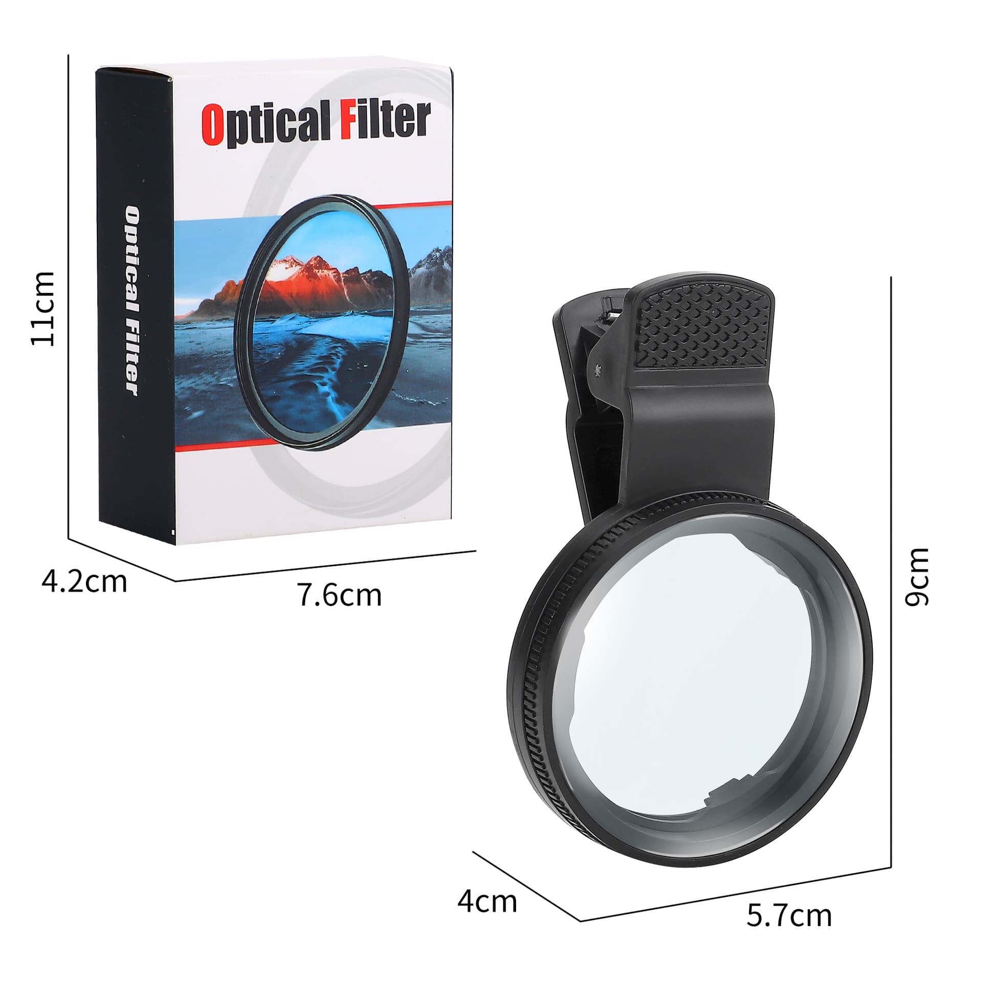 CPL52MM polarizer filter mobile phone polarizer SLR camera light-reducing polarizer 67mm polarizer