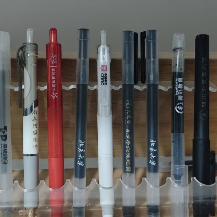 Promotional pen with logo for corporate, school, student gel pen, signature pen, rollerball pen, exhibition gift, ballpoint pen, private event
