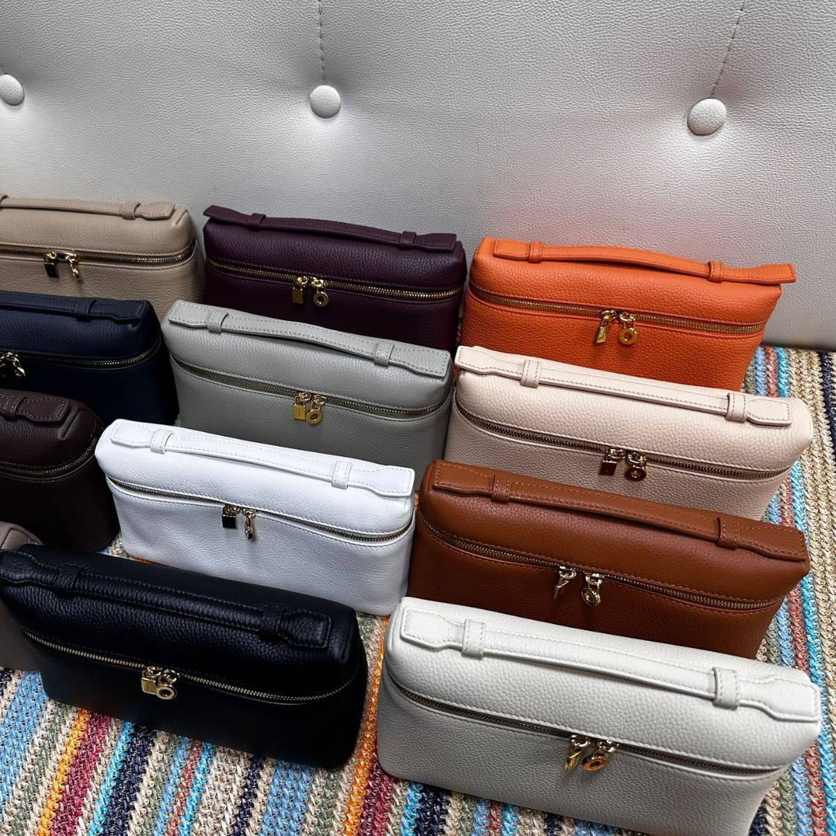 High Version LP Bag L19 Lunch Box Bag GIGI Same Style Simple and Fashionable Shoulder Crossbody Handbag