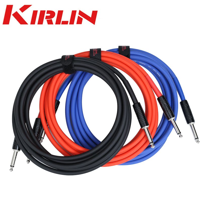 Kirlin Colin line musical instrument connection cable 3/6/10/15 meters electric guitar cable/bass cable/instrument speaker cable