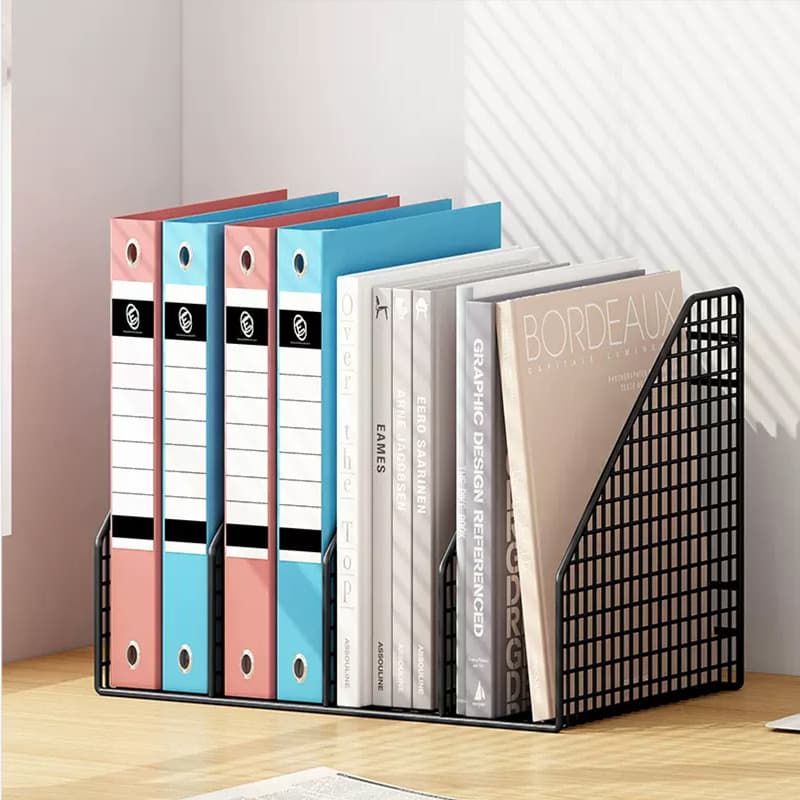 Bookshelf, desktop, desk, book storage rack, office desk file rack, bedside, bay window, student tiered book stand