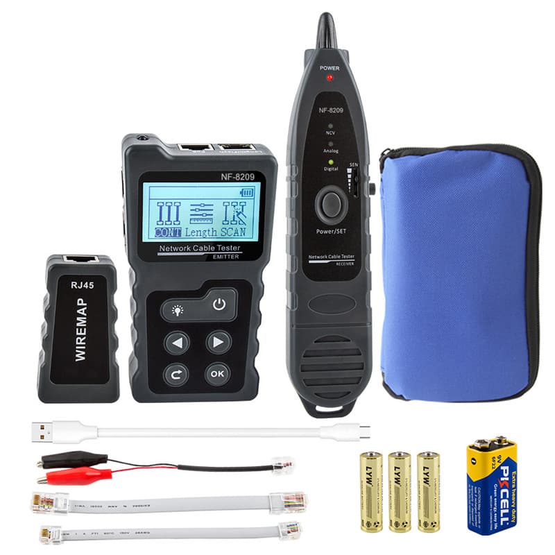 NOYAFA Smart Mouse NF-8209 Network Cable Finder/Cable Tester/PoE Interference Suppressor Cable Finder