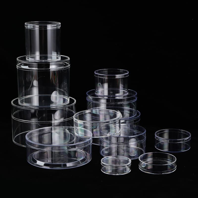 High Transparency Plastic Box with Lid, PS Food-Grade Packaging Box, TikTok Viral Jewelry Storage Box, Slime Small Box