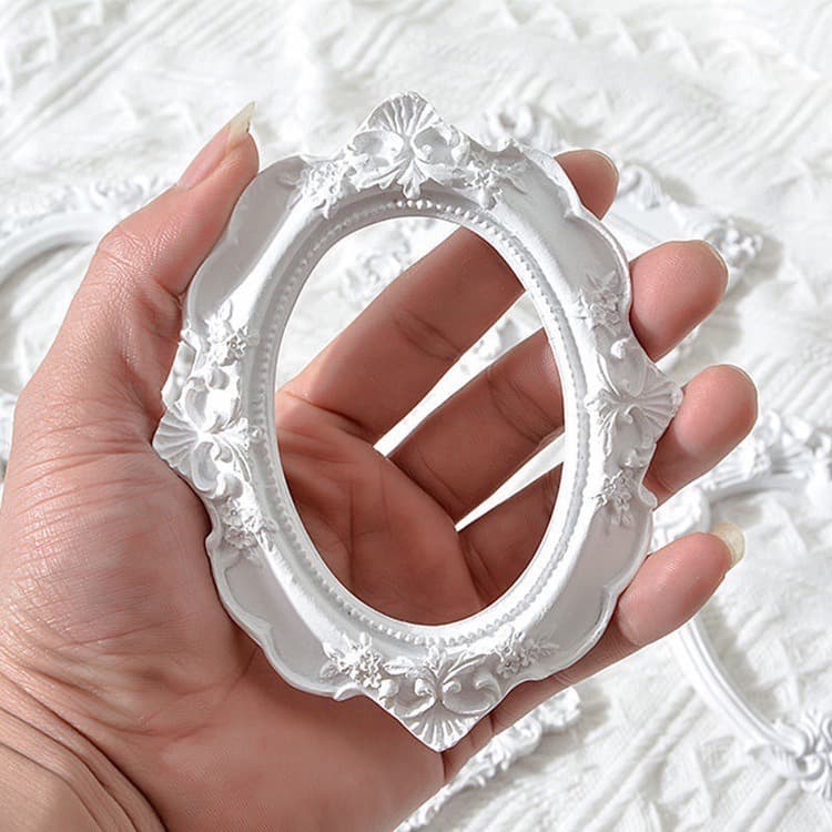 Mini Photo Frame Prop for Embossed Photography, Nail Art, Earring Display, Decorative Background for Styling Shots