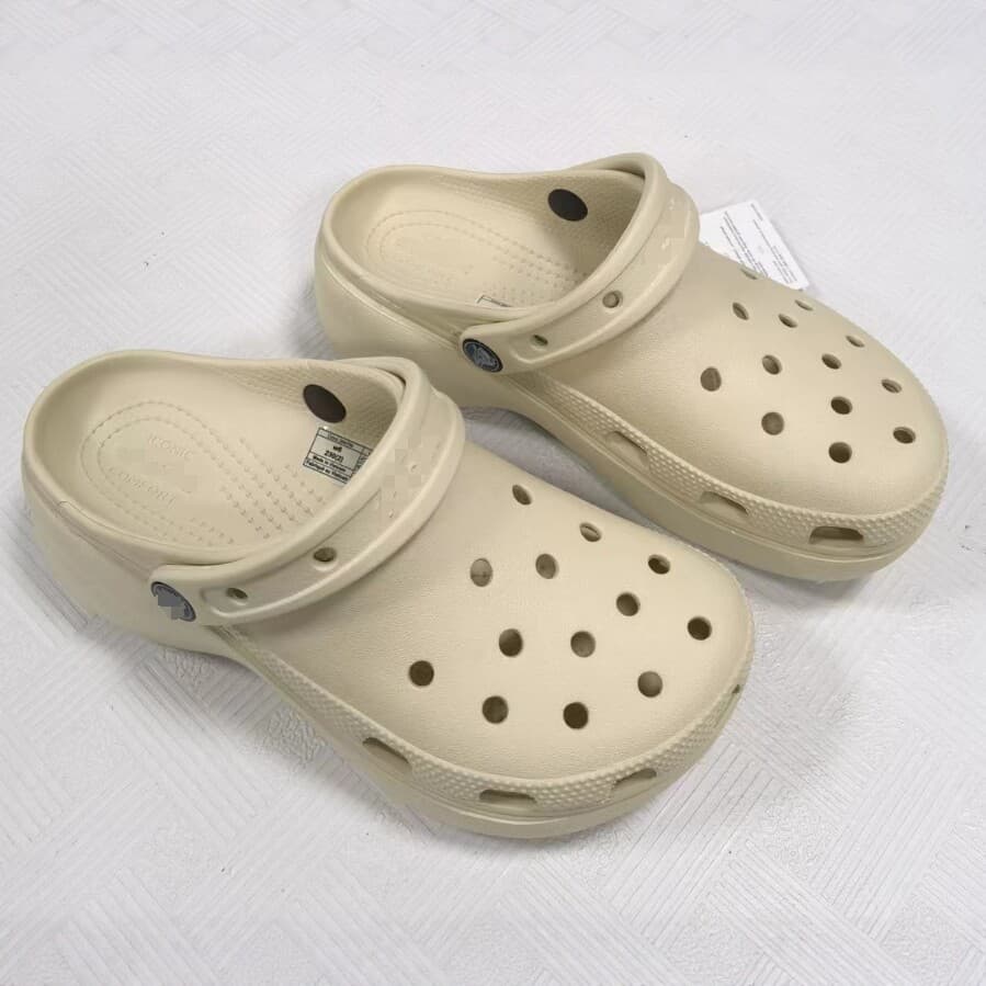 corss cloud clogs women's thick-soled beach sandals