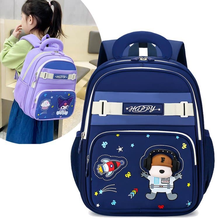 Children's schoolbags for girls primary school students in first and second grade cute princess backpacks ultra-light weight-reducing preschool backpacks
