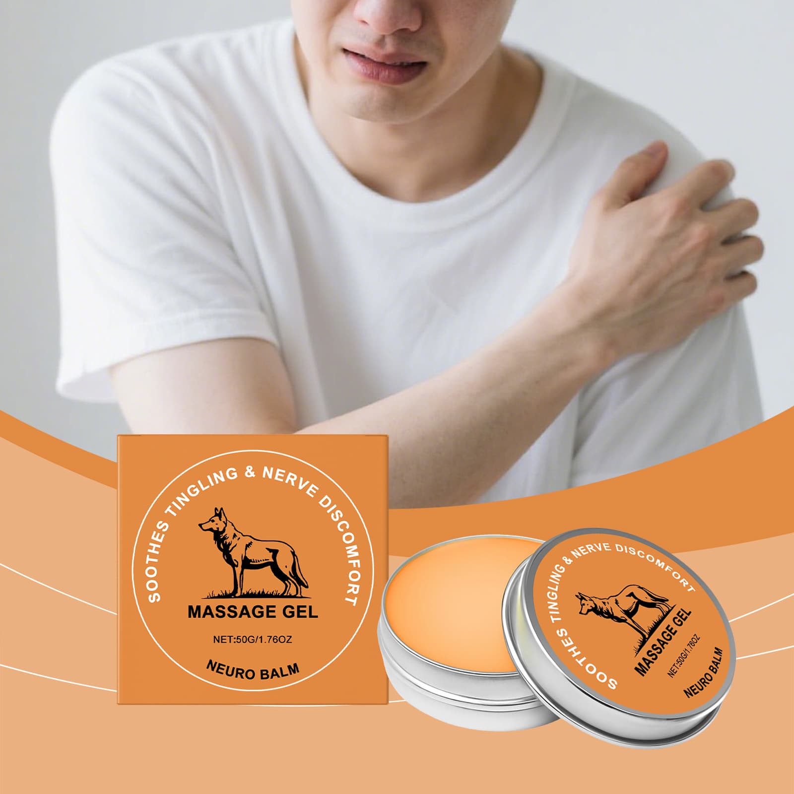 Joint Care Cream Daily Soothing for Joint Discomfort Cooling Revitalizing Topical Ointment