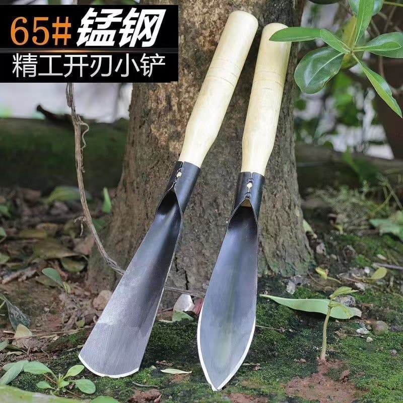 Gardening shovel, shovel for digging wild vegetables, garlic planting and flower growing tools, beachcombing tools