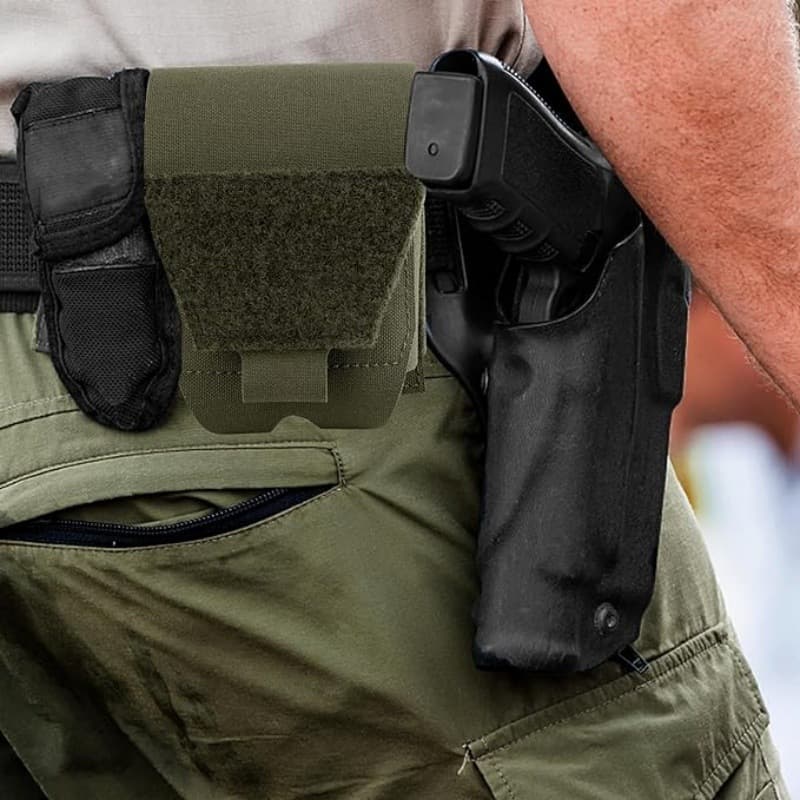 Quick release law enforcement handcuff waist bag Outdoor tactical security patrol duty accessories training tactical MOLLE handcuff bag