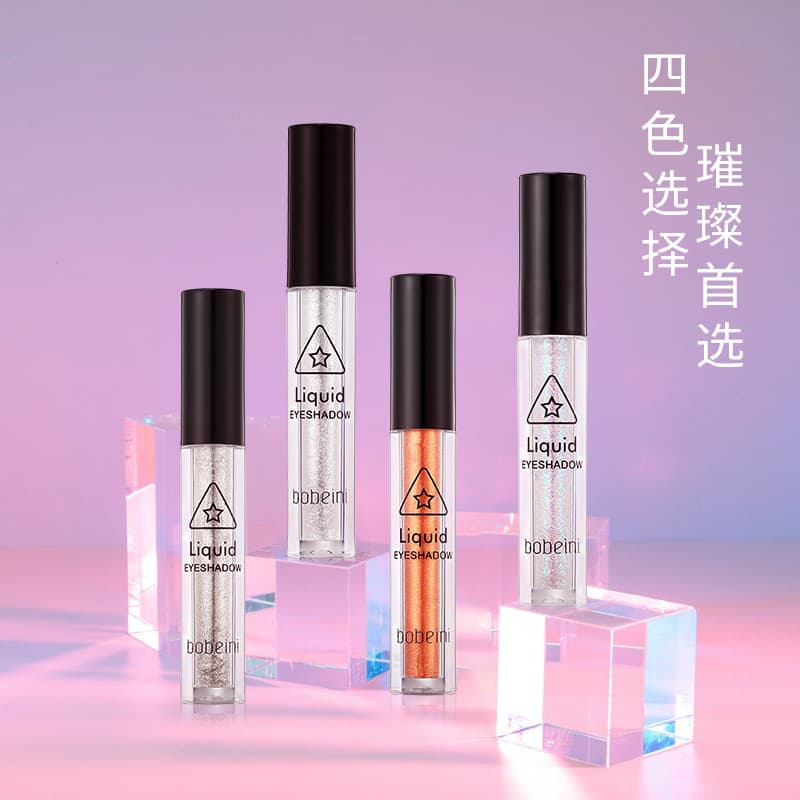 Bobani high-brightness eye shadow liquid drop of tears ultra-shiny liquid sparkling fine glitter pearl sequins brightening eye shadow liquid