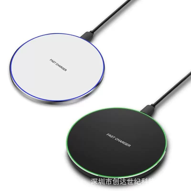Wireless Charger 15W/30W/50W Plastic Material Fast Charging Disc 100W Compatible with Apple, Huawei, Samsung