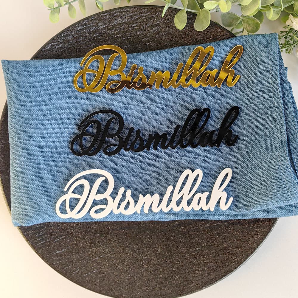 Cross-Border New Middle Eastern Holiday Table Seat Card Table Place Card Home Table Decoration Stereo Ornaments