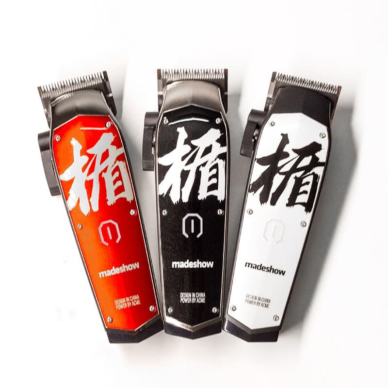 Akome Original M10+ Oil Head Electric Hair Clipper, Salon Dual-Purpose Graffiti Three-Color Cross-Border Bestselling Hair Trimmer