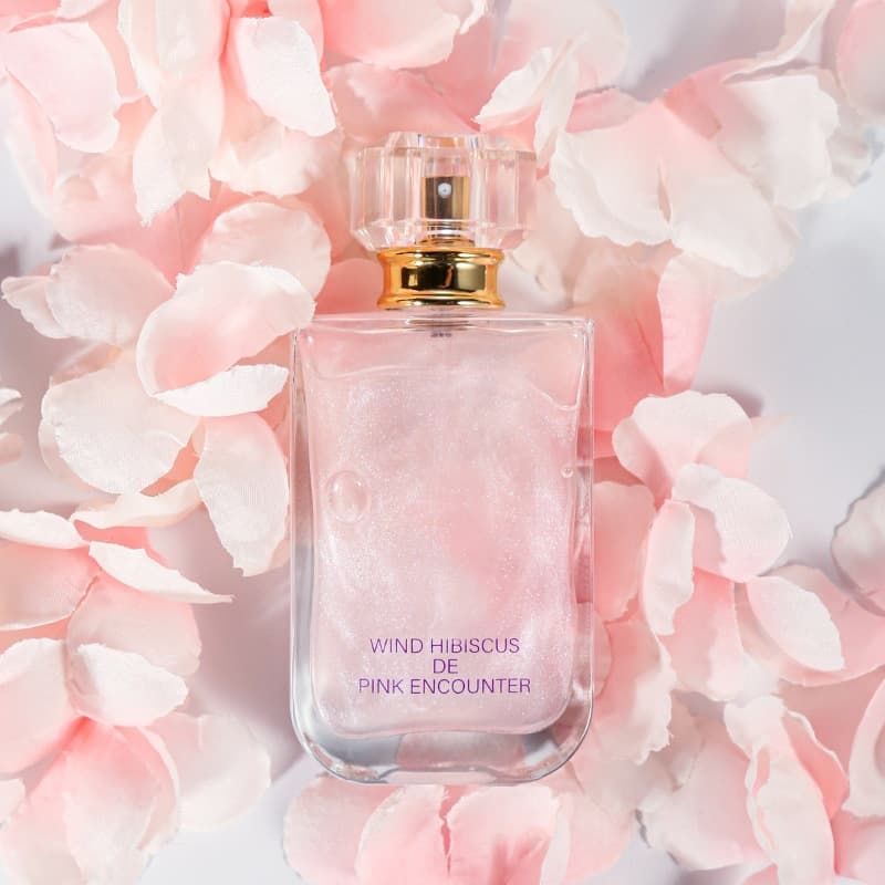 Feng Hibiscus Original Pink Encounter Fragrance Perfume Women's Long-lasting Light Fragrance Fresh and Natural Internet Celebrity Quicksand Perfume
