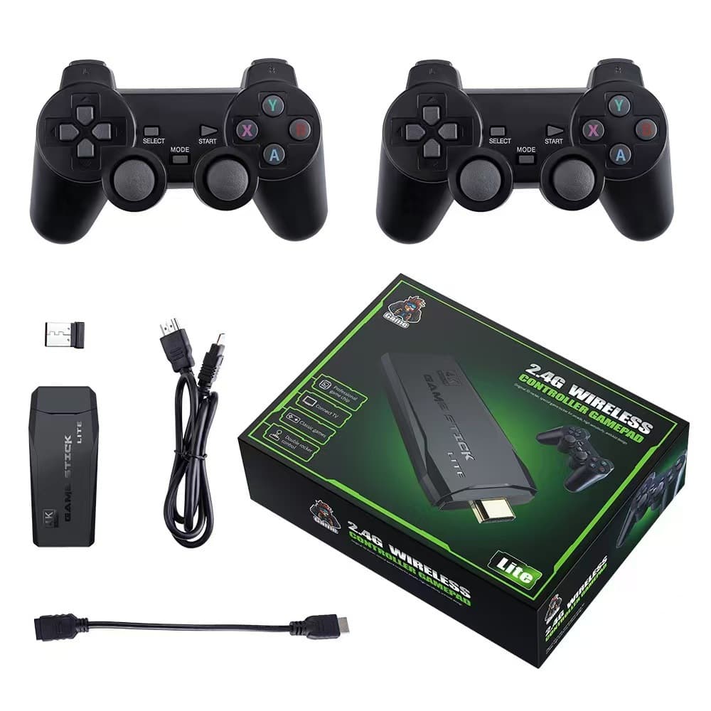Cross-border high quality M8 home TV game console Y3lite2.4G high definition HDMI wireless double play PS1