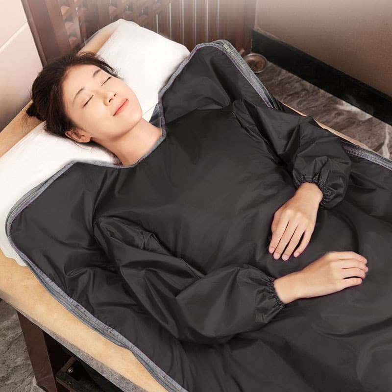 Cross-border best-selling sauna blankets, home sauna bags, sea buckthorn detox blankets, far-infrared beauty salon full-body detox sauna.