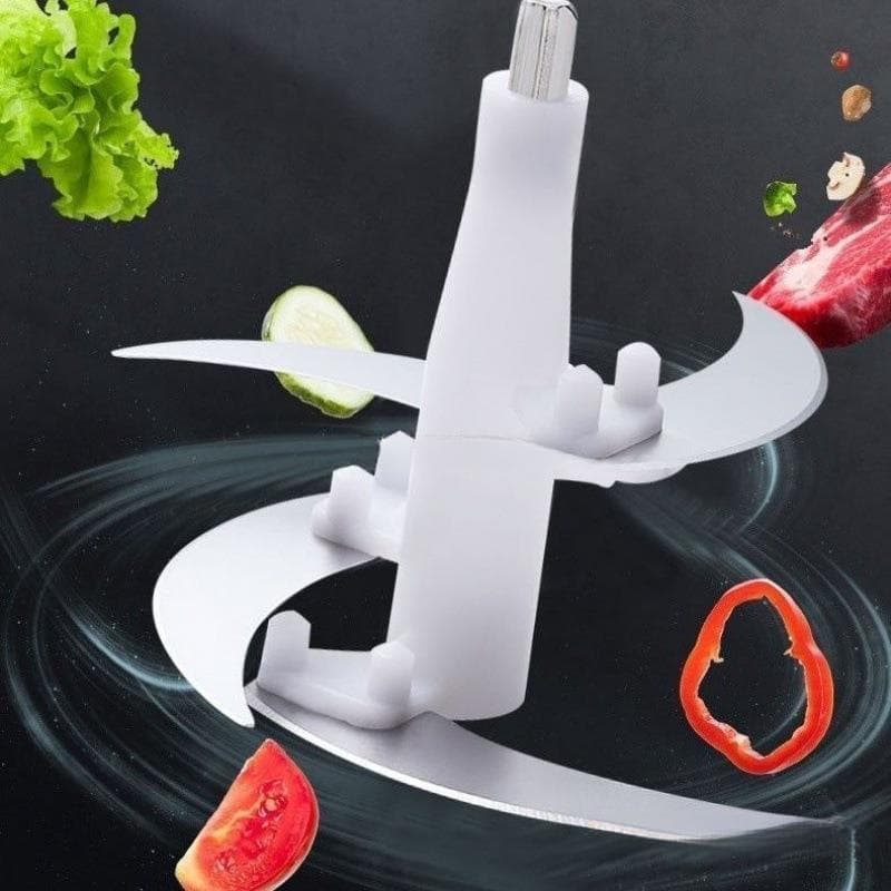 Universal Meat Grinder Compatible Food Processor Blade Holder, Original New Large Accessories Blades and Shaft Kitchen
