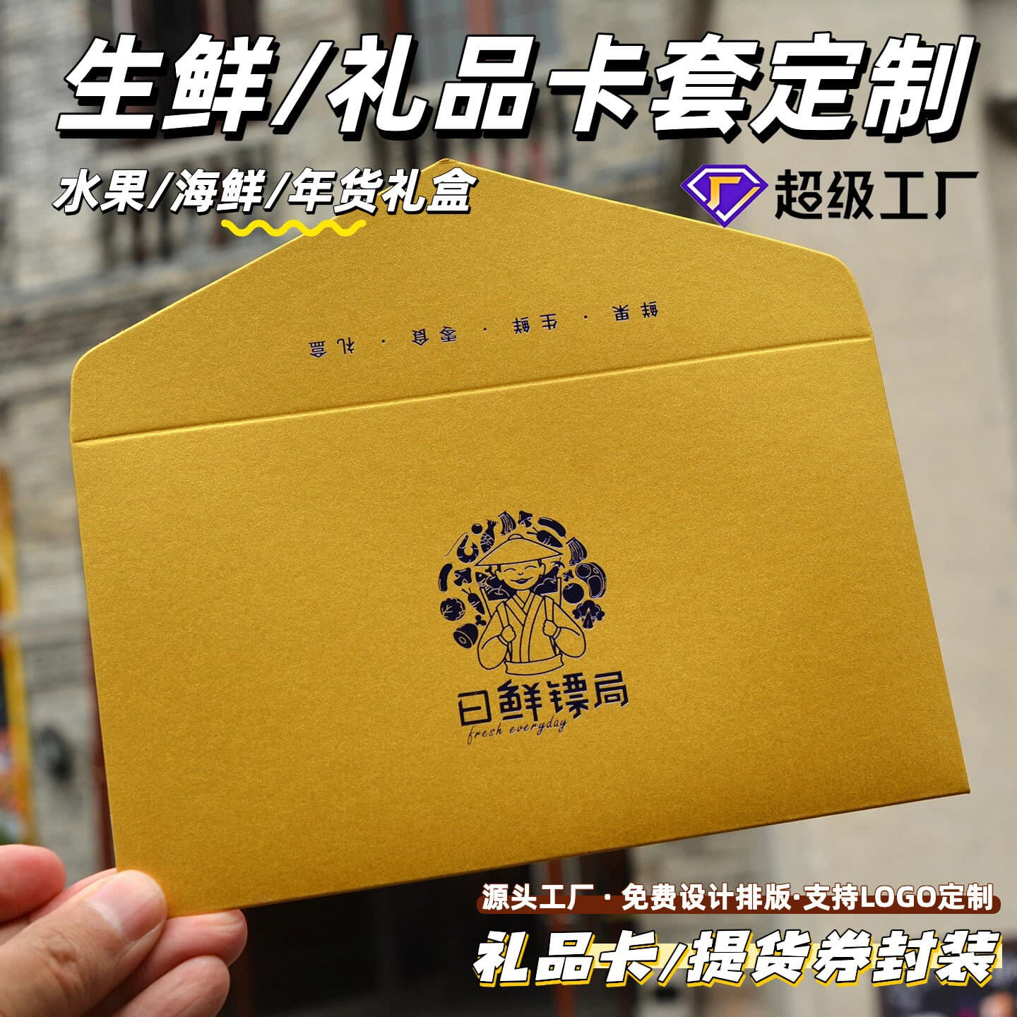 Custom Corporate Business Gift Card Envelopes, White Cardstock Shopping Card and Membership Card Sleeves, Made to Order for Employee Benefits