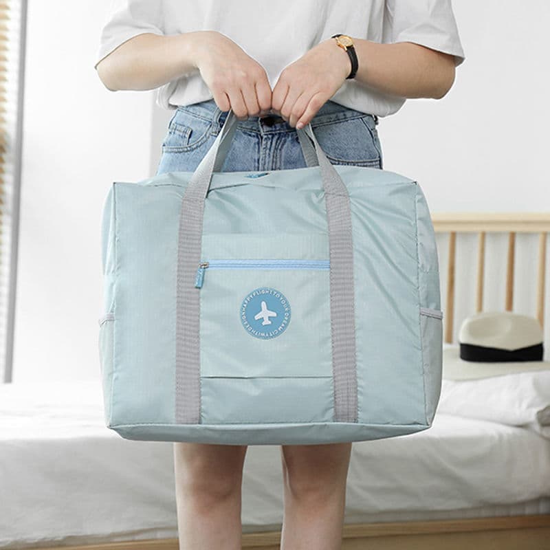 Travel Bag for Short Trips, Foldable Handheld Bag, Maternity Bag, Large Capacity Portable Moving Luggage Packing Bag