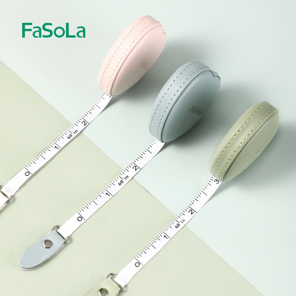 FaSoLa Mini Tape Measure Portable Body Measuring Tape for Bust, Hip, Waist, Height, Clothing, Precision Soft Ruler