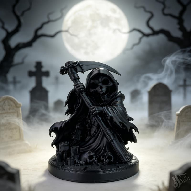 3D printing new product new Death ornaments Gothic style collectible figures home bookshelf desktop decoration accessories