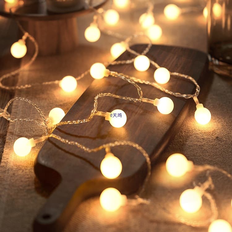 Home Decorative Star String Lights, Birthday Scene Decoration, Small Fairy Lights, Flash String Lights, Atmosphere Lighting, Camping Waterproof Canopy Lights