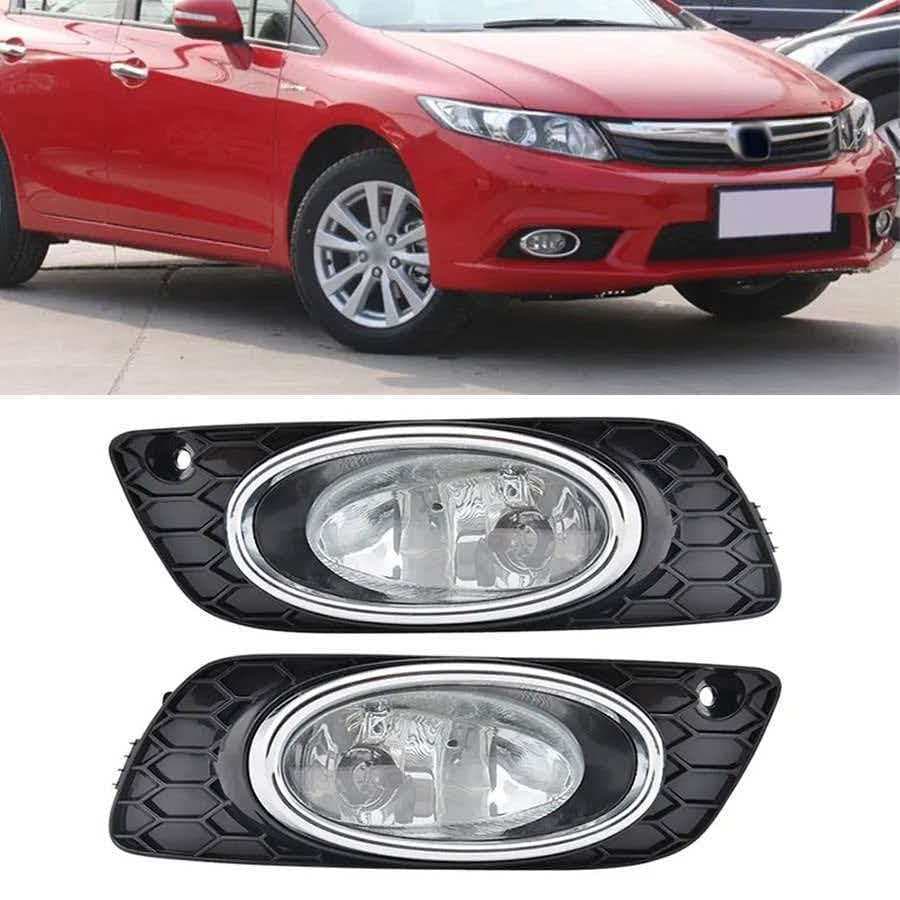 For Honda Civic 2012-2013 Front Fog Light Cover Front Bumper