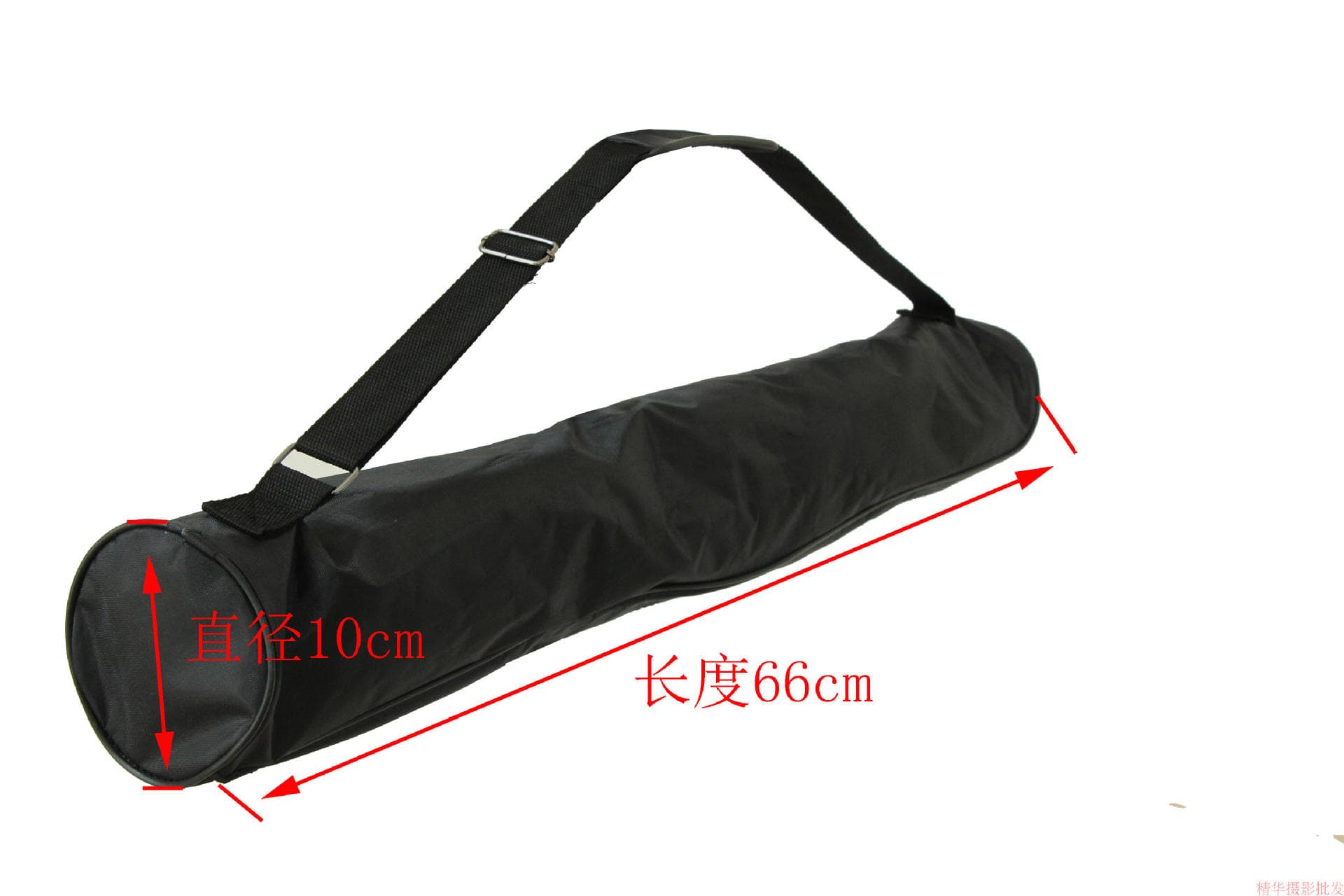 Universal Tripod Bag with Shoulder Strap, 66cm Length, 10cm Diameter, Crossbody Design