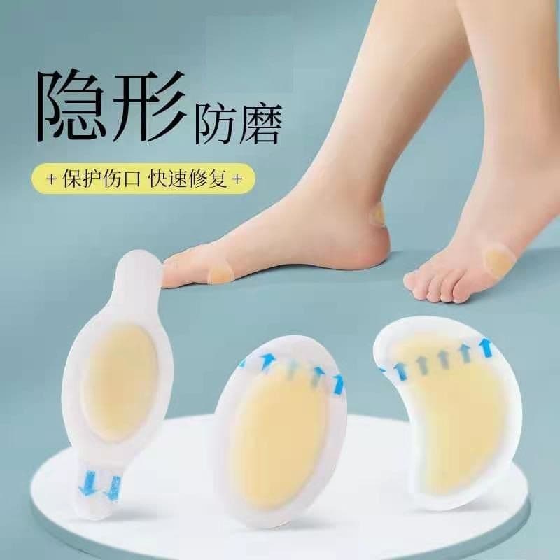 Invisible Gel Blister Patches for Women, Anti-Blister Heel Guards, Transparent High Heel Repair Strips