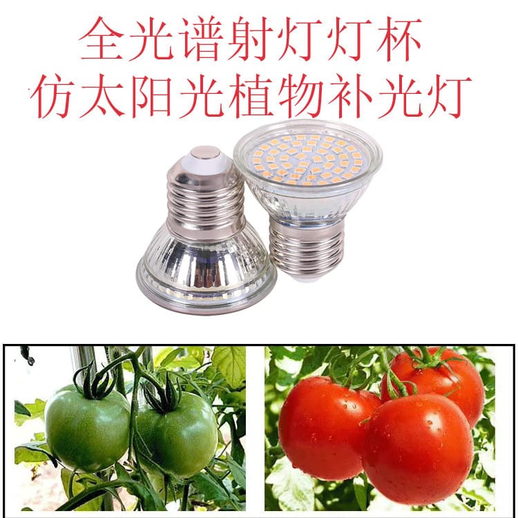 E27 110V 220V 48/60 Beads Blue Red Full Spectrum Plant Growth Light