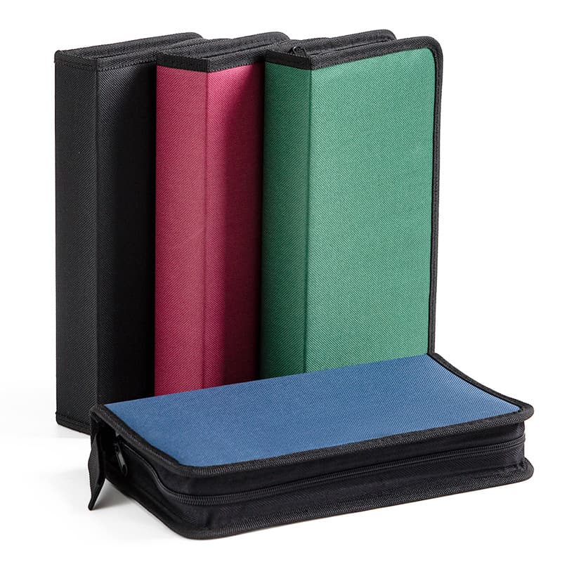 Hengqi 80-piece Oxford fabric CD car case disc case DVD disc case CD storage box cross-border exclusive supply