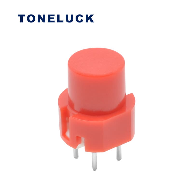 Tongda Factory supplies indicator light equipment round red KEY micro push-button switches, power electronic direct-key switches.