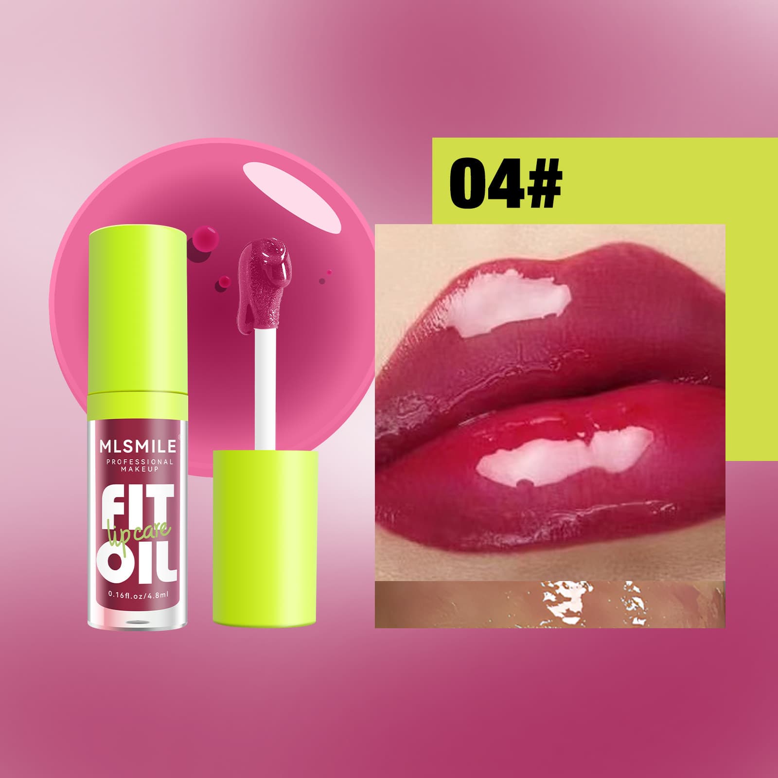 Cross-border 8-Color Lip Gloss Lip Oil Lip Glaze Mirror Long-Lasting Pearl Glossy Plumping Lip Balm Transparent Lip Oil Wholesale